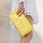 Yellow Leather Satchel