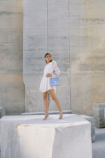 Exclusive Light Lavender Leather Handbag - Image 4