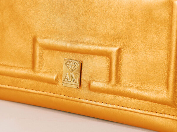 satchel made of 100% genuine leather upper material and lining - AM BY AGAPI
